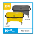 Image sur Seau avec grille égouttoir - 24L